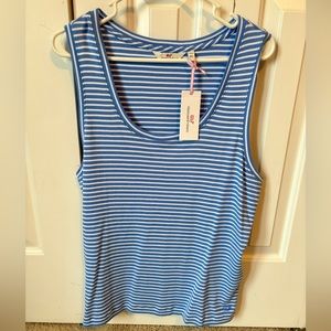 Vineyard Vines Simple Striped Tank NWT